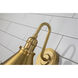 Provence 1 Light 6 inch AGB Bath Light Wall Light in Antique Brass